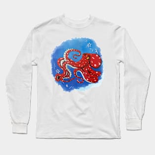 Octopus design Long Sleeve T-Shirt